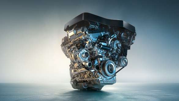 Motor a gasolina BMW TwinPower Turbo de 4 cilindros do BMW Série 4 Cabrio, G23 Motor a gasolina BMW TwinPower Turbo de 4 cilindros do BMW Série 4 Cabrio, G23, 2020