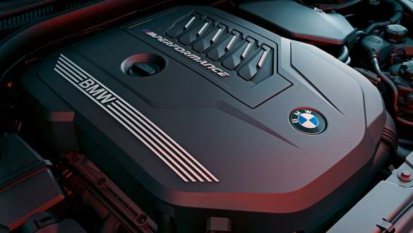 Motor a gasolina BMW TwinPower Turbo de 4 cilindros, BMW Série 4 Coupé, G22, 2020 Motor a gasolina BMW TwinPower Turbo de 4 cilindros, BMW Série 4 Coupé, G22, 2020