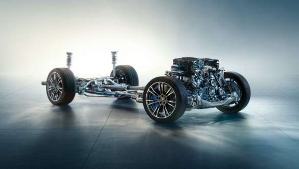 Tecnologia híbrida de suave transição, BMW Série 5 Sedan, G30, motor Tecnologia híbrida de suave transição, BMW Série 5 Sedan, G30, chassis