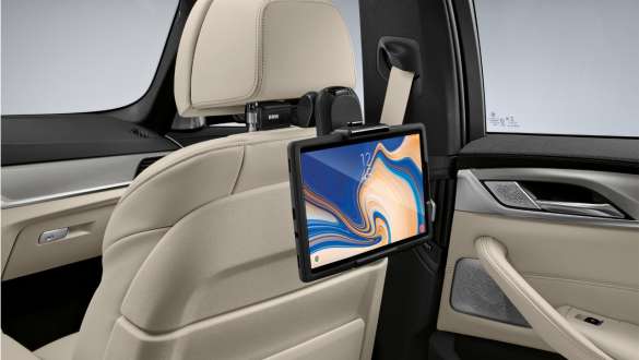 Suporte universal BMW, BMW Série 5 Sedan, G30 Suporte universal BMW para caixa protetora BMW, equipamento Travel & Comfort, BMW Série 5 Sedan, G30