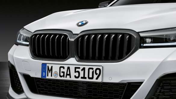 Splitter dianteiro M Performance em carbono, BMW Série 5 Sedan, G30 Splitter dianteiro M Performance em carbono, BMW Série 5 Sedan, G30