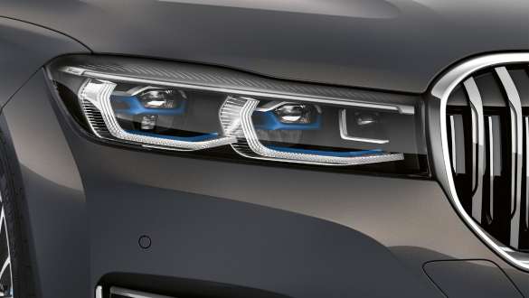BMW Série 7 Sedan: BMW Laserlight BMW Série 7 Sedan: close-up da BMW Laserlight