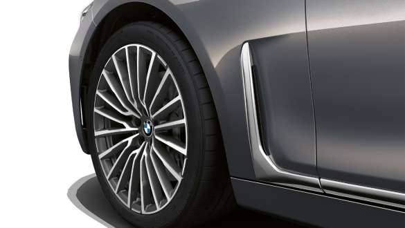 Air Breather do BMW Série 7 Sedan BMW Série 7 Sedan: close-up do Air Breather