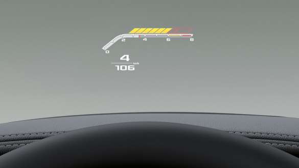 BMW Head-Up Display, BMW Série 3 Berlina, versão M, G80, G20 BMW Série 3 Berlina, versão M, G80, G20, BMW Head-Up Display