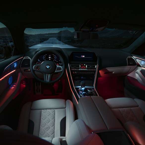 BMW M8 Competition Gran Coupé interior BMW M8 Competition Gran Coupé interior