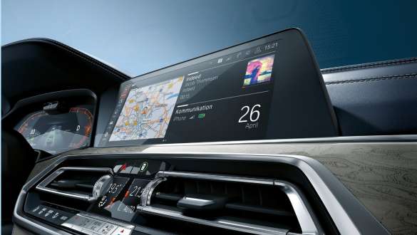 Tela de alta qualidade do BMW Live Cockpit Professional no BMW X7 2020 / 2021 Tela de alta qualidade do BMW Live Cockpit Professional no BMW X7 2020 / 2021