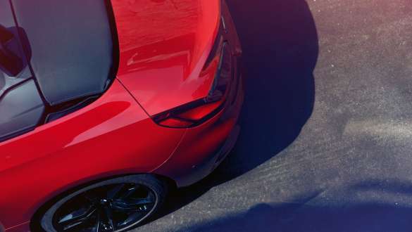 O diferencial do BMW Z4 Roadster M Sport BMW Z4 Roadster, vista superior traseira