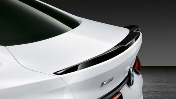 Spoiler BMW M Performance, preto brilhante. Spoiler BMW M Performance, preto brilhante.
