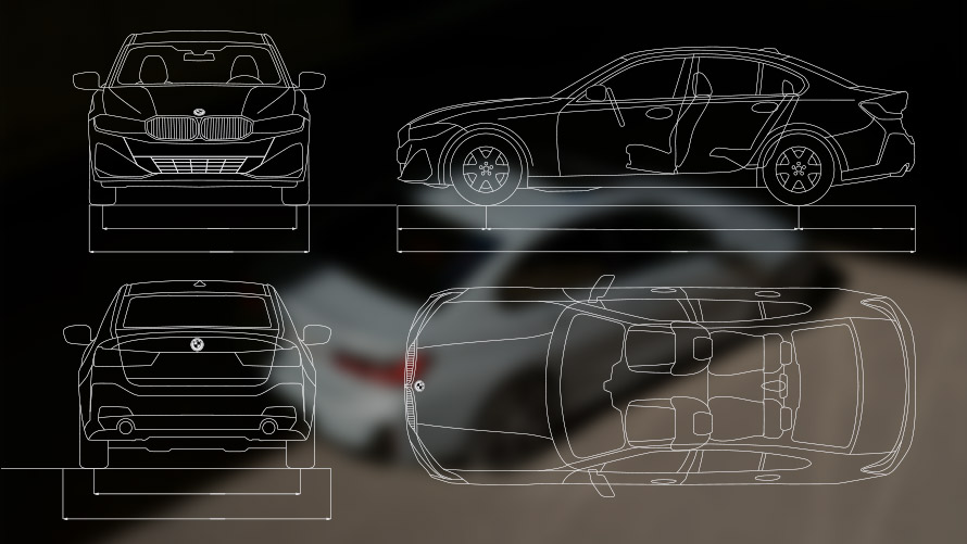 BMW Série 3 Sedan, LCI, G20, dados técnicos resumidos BMW Série 3 Sedan, LCI, G20, dados técnicos resumidos