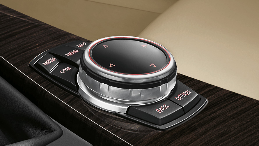 Botão de controle de navegação do sistema de assistência, o iDrive Touch Controller Botão de controle de navegação do sistema de assistência, o iDrive Touch Controller
