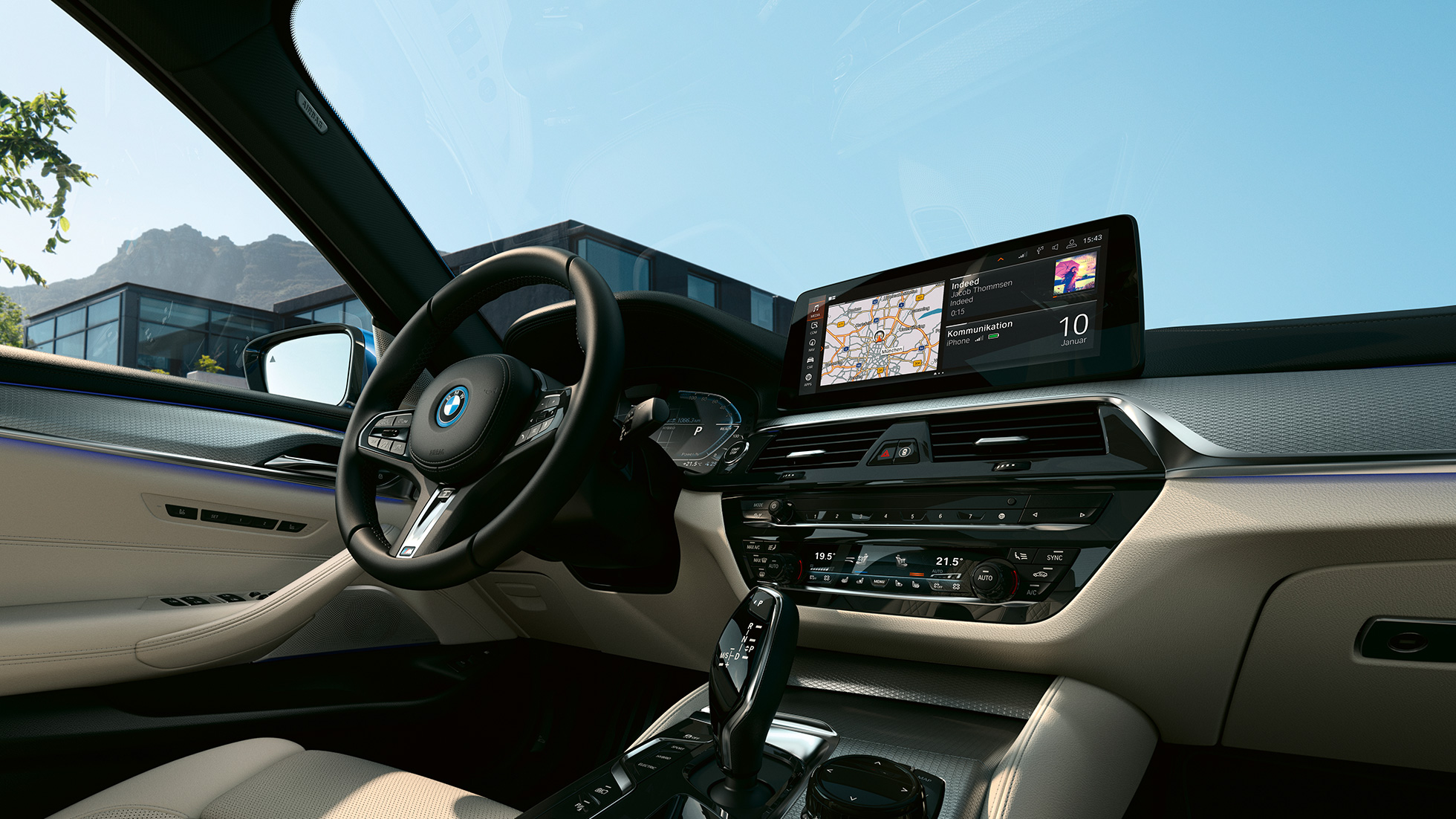 Interior, BMW Série 5 Sedã, G30 BMW Série 5 Sedã, G30, atualização, 2020, interior