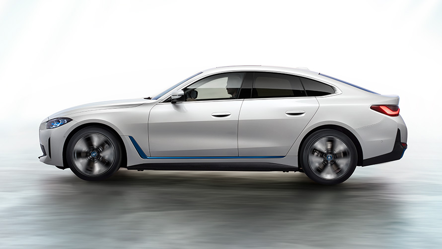 BMW i4, 2021, G26, imagem 3 BMW i4, 2021, G26, Gran Coupé totalmente elétrico, automóvel elétrico, Stage, imagem 3