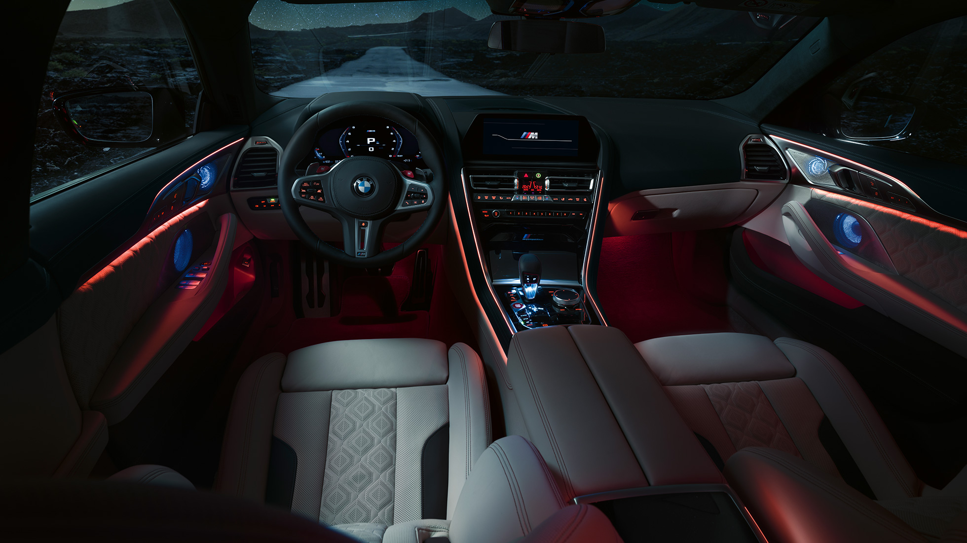 BMW M8 Competition Gran Coupé interior BMW M8 Competition Gran Coupé interior