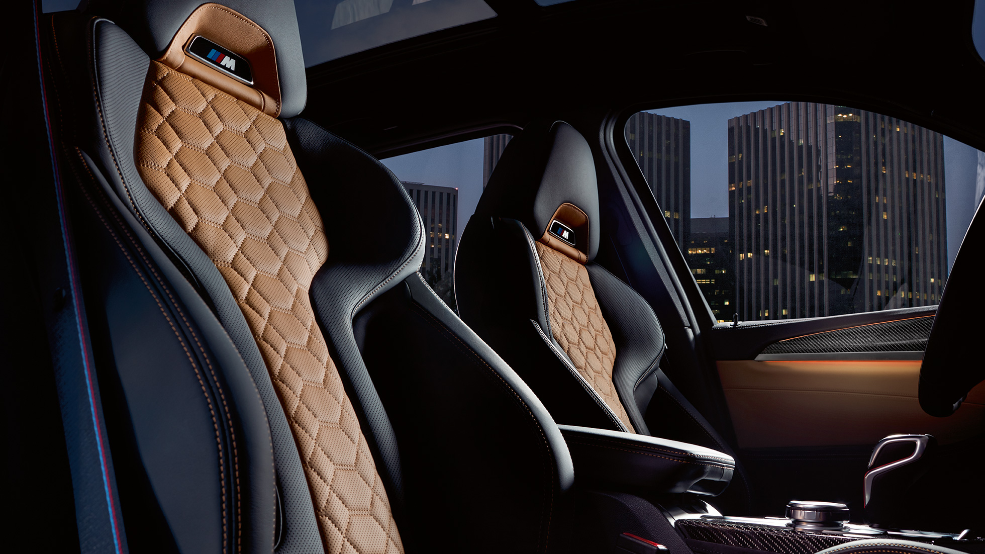 BMW X3 M Competition, bancos M Sport BMW X3 M Competition, interior, M Sport