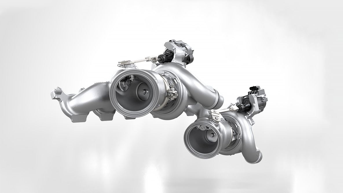 Motor M TwinPower Turbo 6 cilindros. BMW X3 M Competition