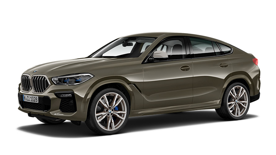 BMW X modelo BMW X6 G06 visão lateral 3/4 BMW X modelo BMW X6 G06 visão lateral 3/4