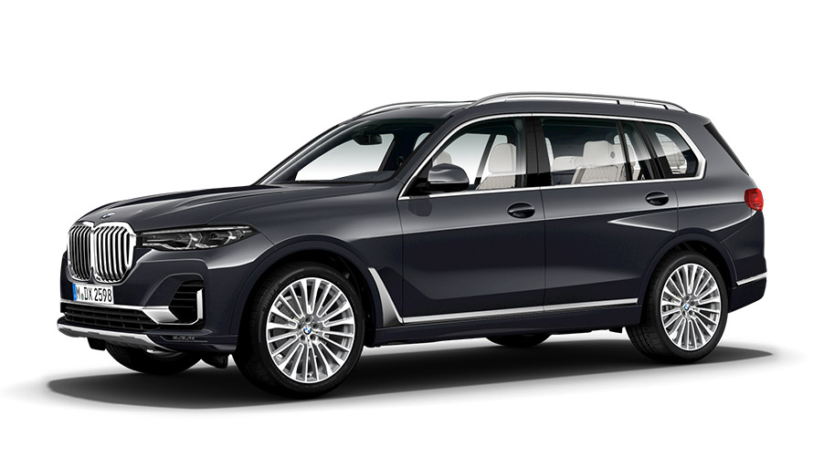 BMW X Series BMW X7 G07 visão lateral 3/4 BMW X Series BMW X7 G07 visão lateral 3/4
