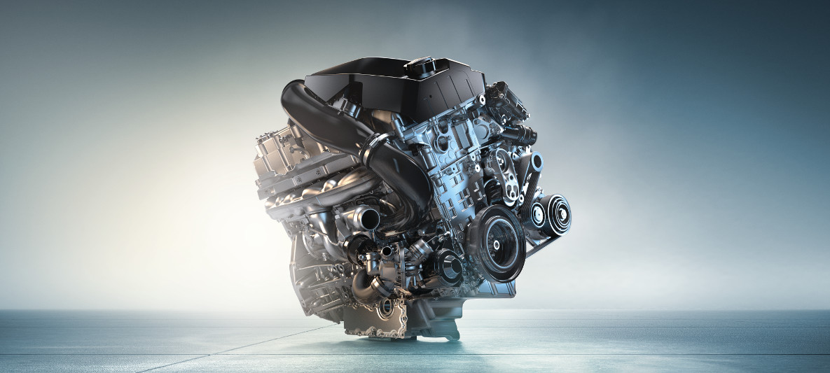 Destaque do motor do BMW X1 Twinpower Turbo Destaque do motor do BMW X1 Twinpower Turbo