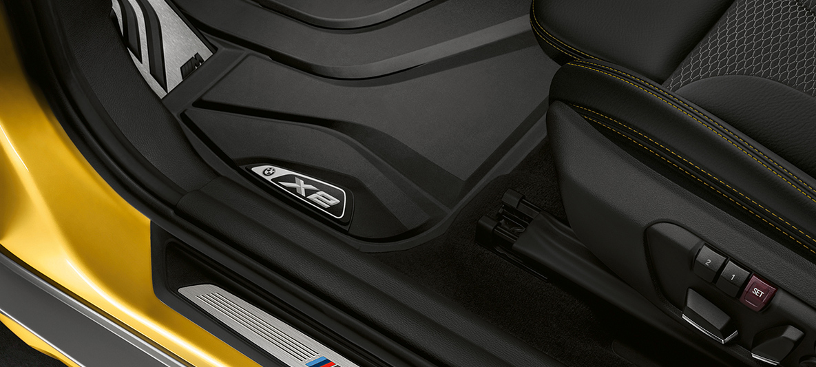 Design do carpete do BMW X2 2020 Design do carpete do BMW X2 2020
