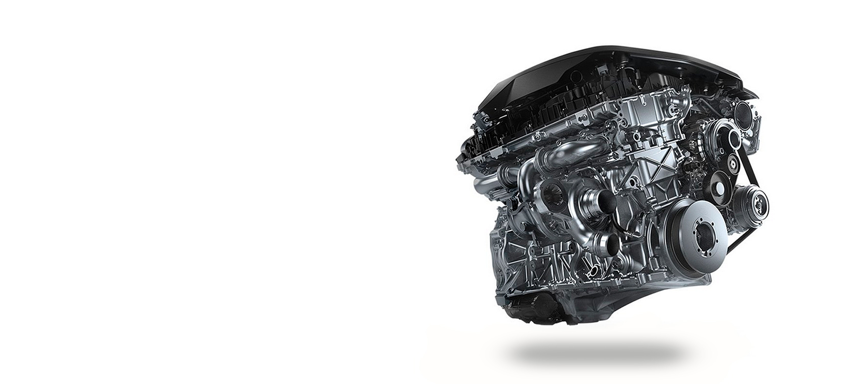 Destaque do motor do BMW X4 M40i 2020 / 2021 Twinpower Turbo M Performance de 6 Cilindros Destaque do motor do BMW X4 M40i 2020 / 2021 Twinpower Turbo M Performance de 6 Cilindros