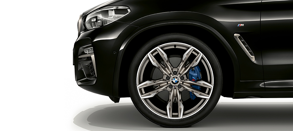 Detalhe das rodas M Performance do BMW X4 M40i 2020 Detalhe das rodas M Performance do BMW X4 M40i 2020