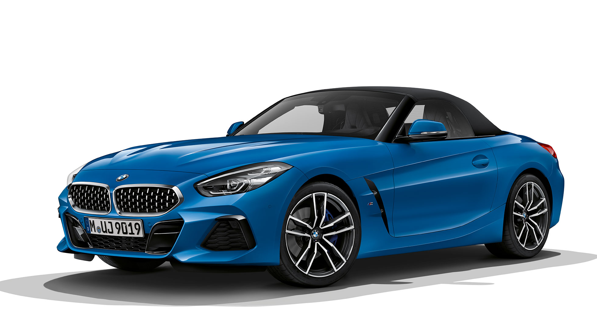 BMW Z4 Roadster Modelo M Sport BMW Z4 Roadster Modelo M Sport, vista frontal a 45 graus