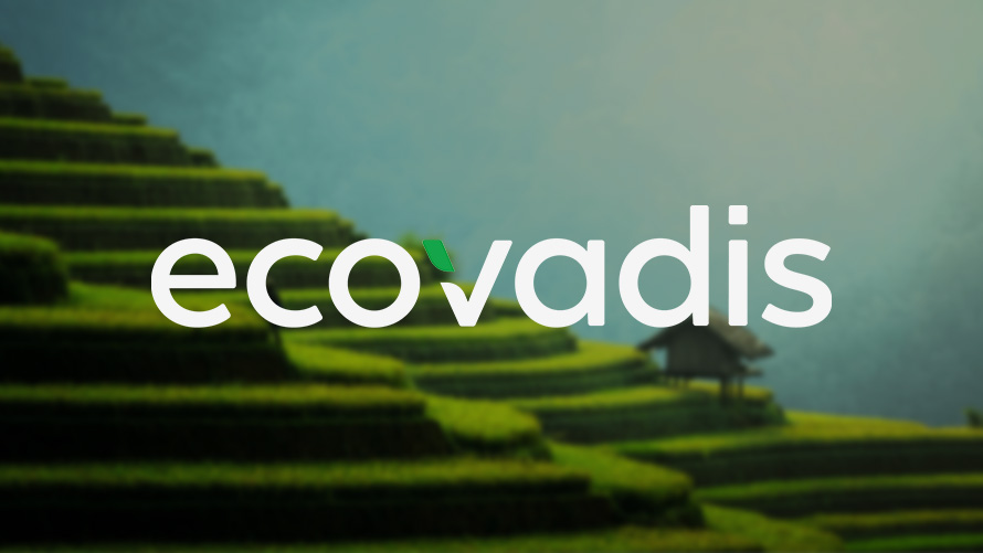 EcoVadis; Visão geral do núcleo BMW de Vendas de Produtos Especiais voltados à Sustentabilidade. Visão geral do núcleo BMW de Vendas de Produtos Especiais voltados à Sustentabilidade; Logo da EcoVadis.