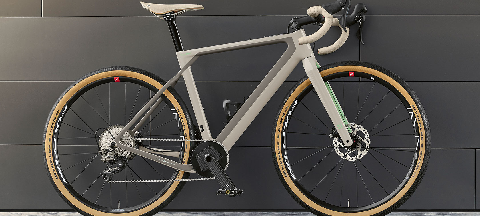 BMW Gravelbike, Modelo 3T. A imagem mostra a BMW Gravelbike, Modelo 3T.