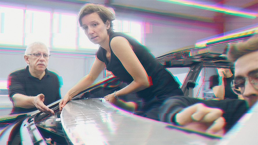 O visionário veículo BMW i Vision Dee.