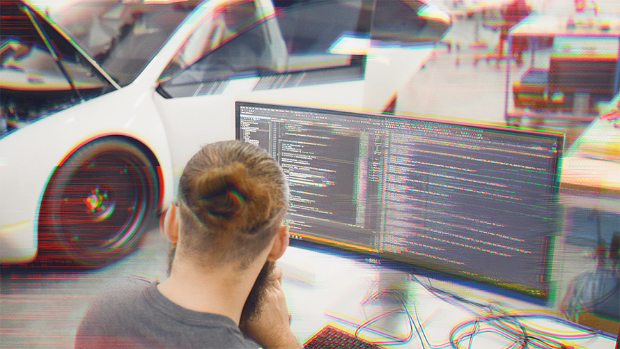 O visionário veículo BMW i Vision Dee.