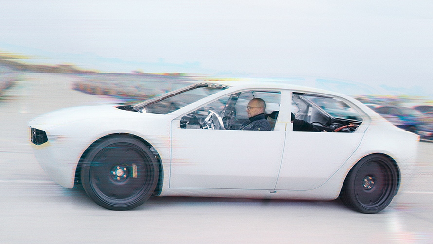 O visionário veículo BMW i Vision Dee.