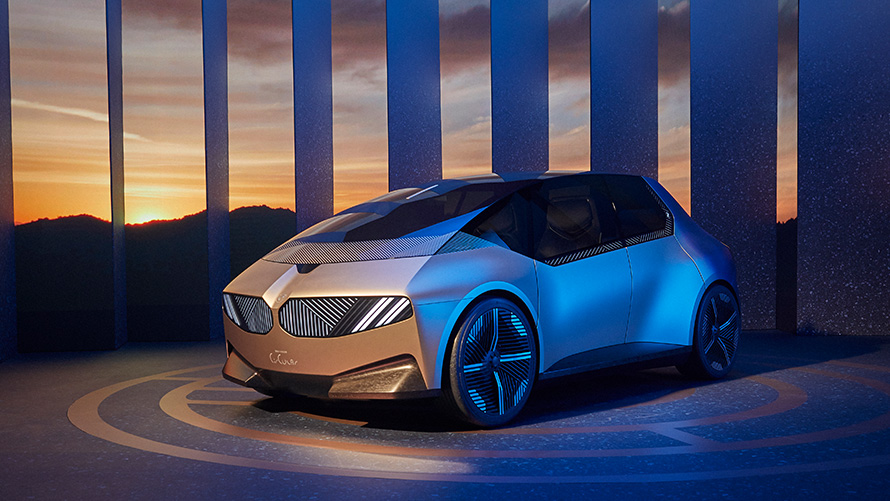 BMW i veículo com Vision Circular 2021. BMW i veículo com Vision Circular 2021.