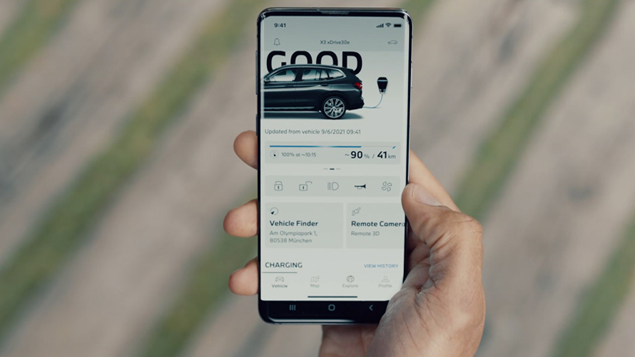 Vídeo sobre o veículo Plug-in Híbrido BMW X3 xDrive30e, o aplicativo My BMW App e o BMW Points Vídeo sobre o veículo Plug-in Híbrido BMW X3 xDrive30e, o aplicativo My BMW App e o BMW Points
