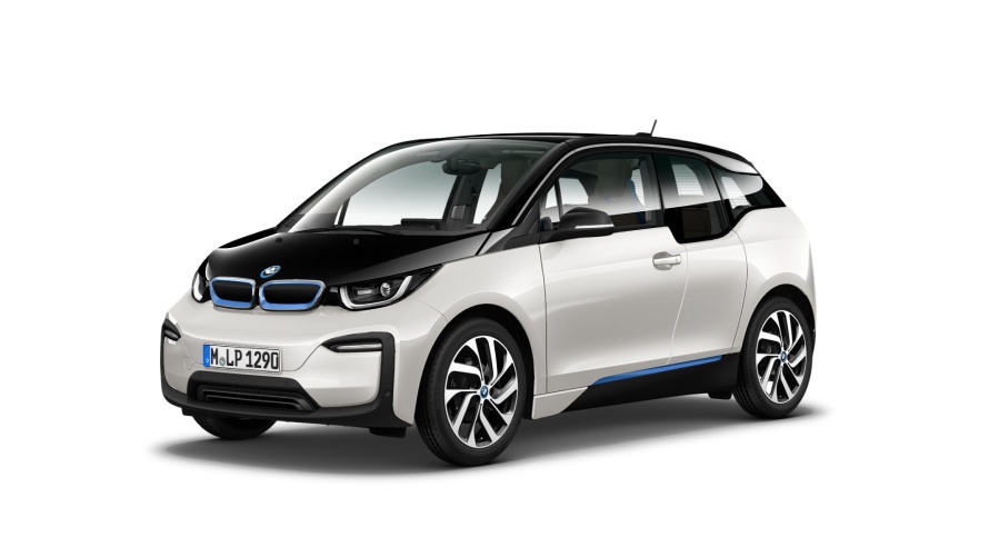 BMW i3, imagem de estúdio BMW i3, imagem de estúdio, vista traseira a três quartos