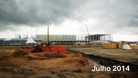 Construção - Julho 2014 Construção - Julho 2014