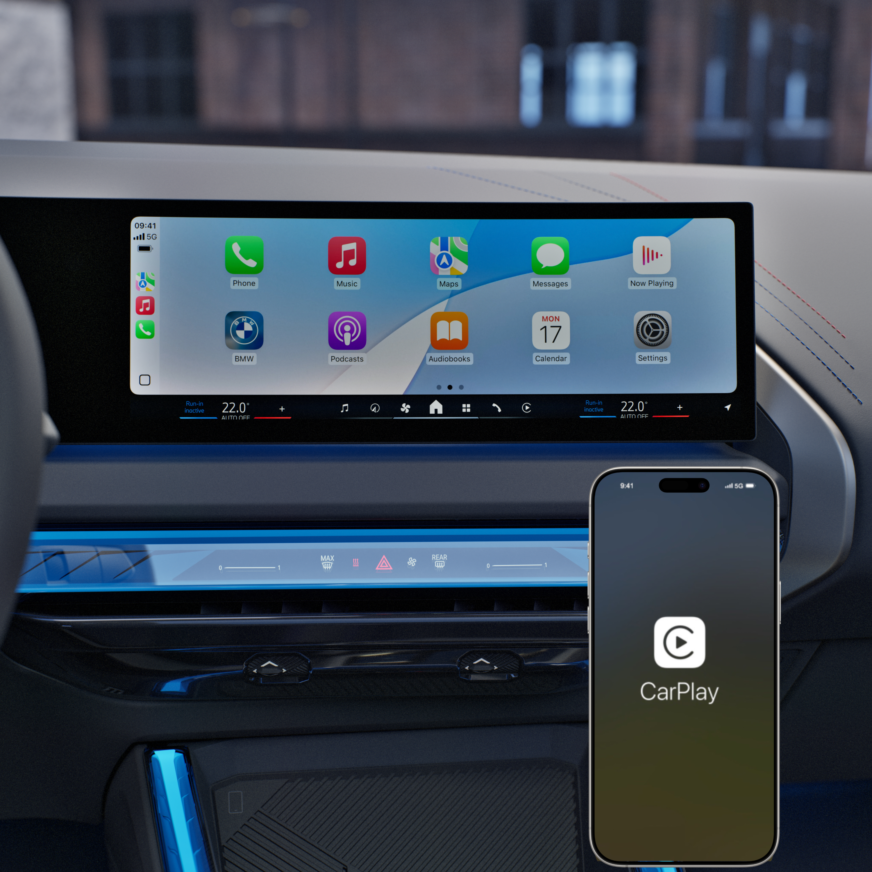    Aumento de conveniência BMW ConnectedDrive.