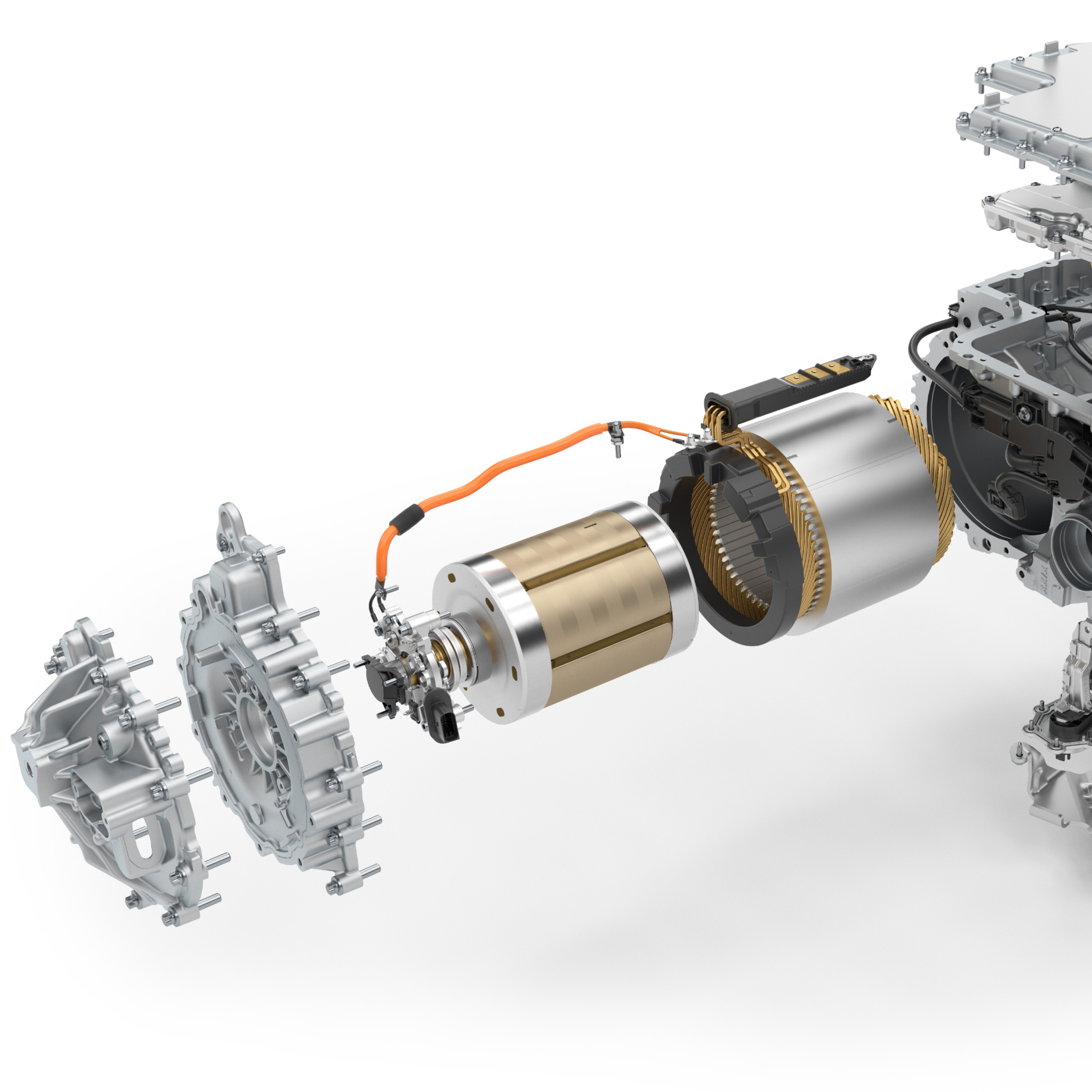 Os carros elétricos da BMW se beneficiam de motores síncronos comandados por corrente.